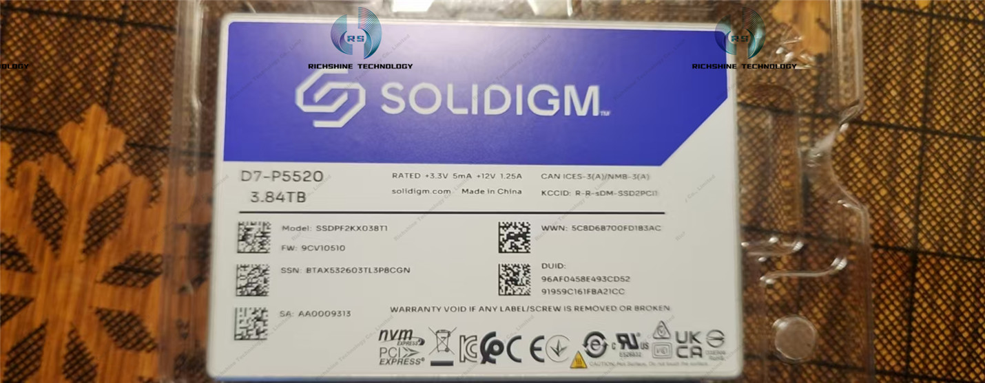 D7-P5520 Solidigm SSDPF2KX038T1 3.84TB