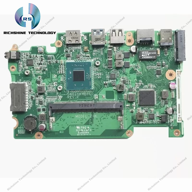 Acer E3-112 Laptop Celeron Dual Core Motherboard DA0ZHKMB6C0 REV C