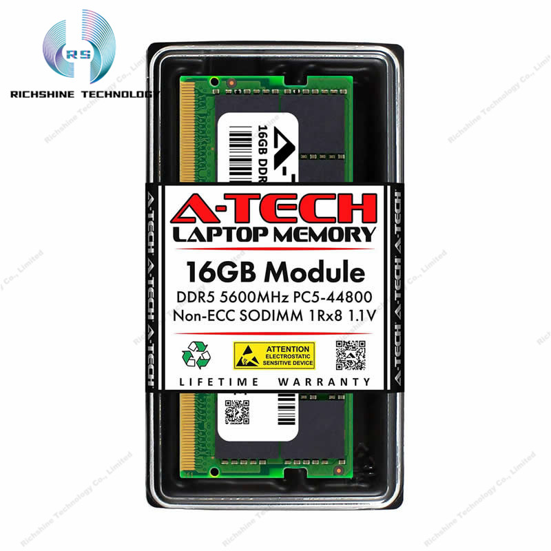 MTC8C1084S1SC56BD1 KF 16GB 1RX8 PC5-5600B DDR5 SODIMM